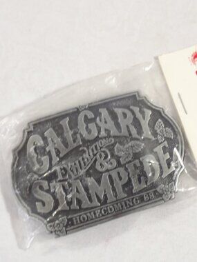 Calgary Exhibition & Stampede Belt Buckle Homecoming 1988
